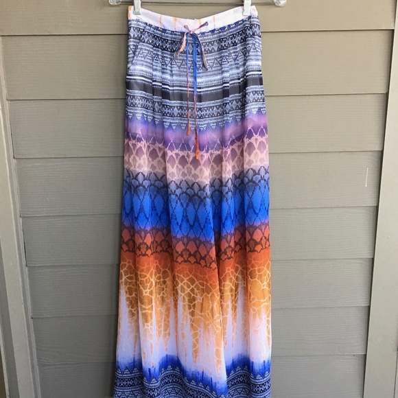 bebe Pants - bebe Palazzo Wide Leg Pants Boho Size 0